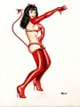 Bettie Page Devil Dance